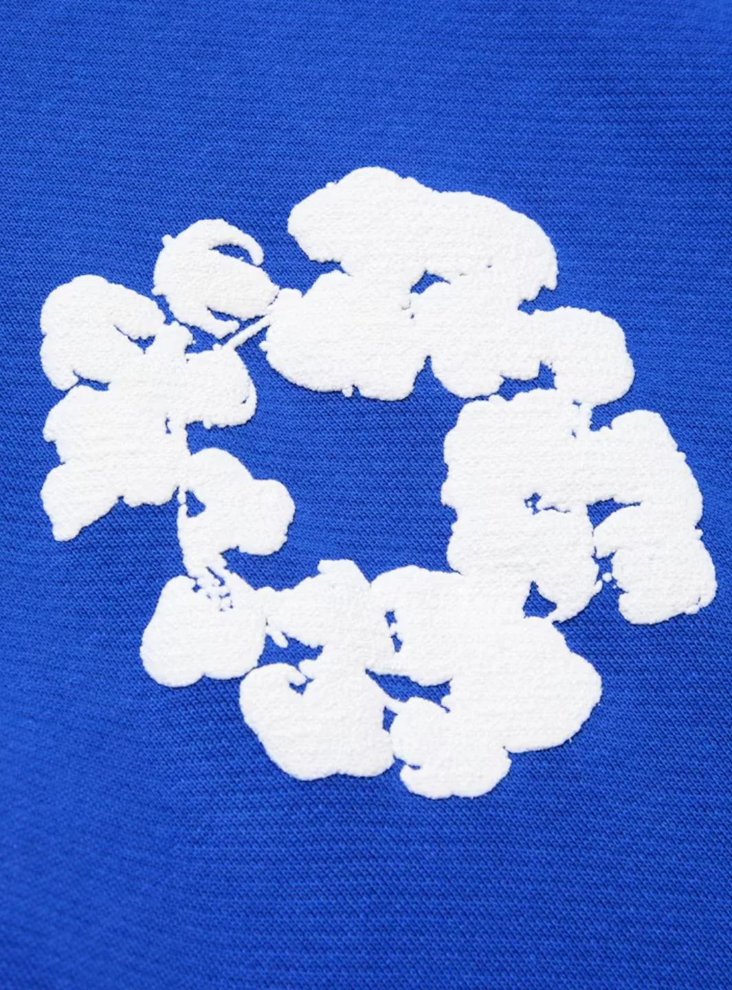 Denim Tears The Cotton Wreath Sweatshirt Royal Blue - Image 3