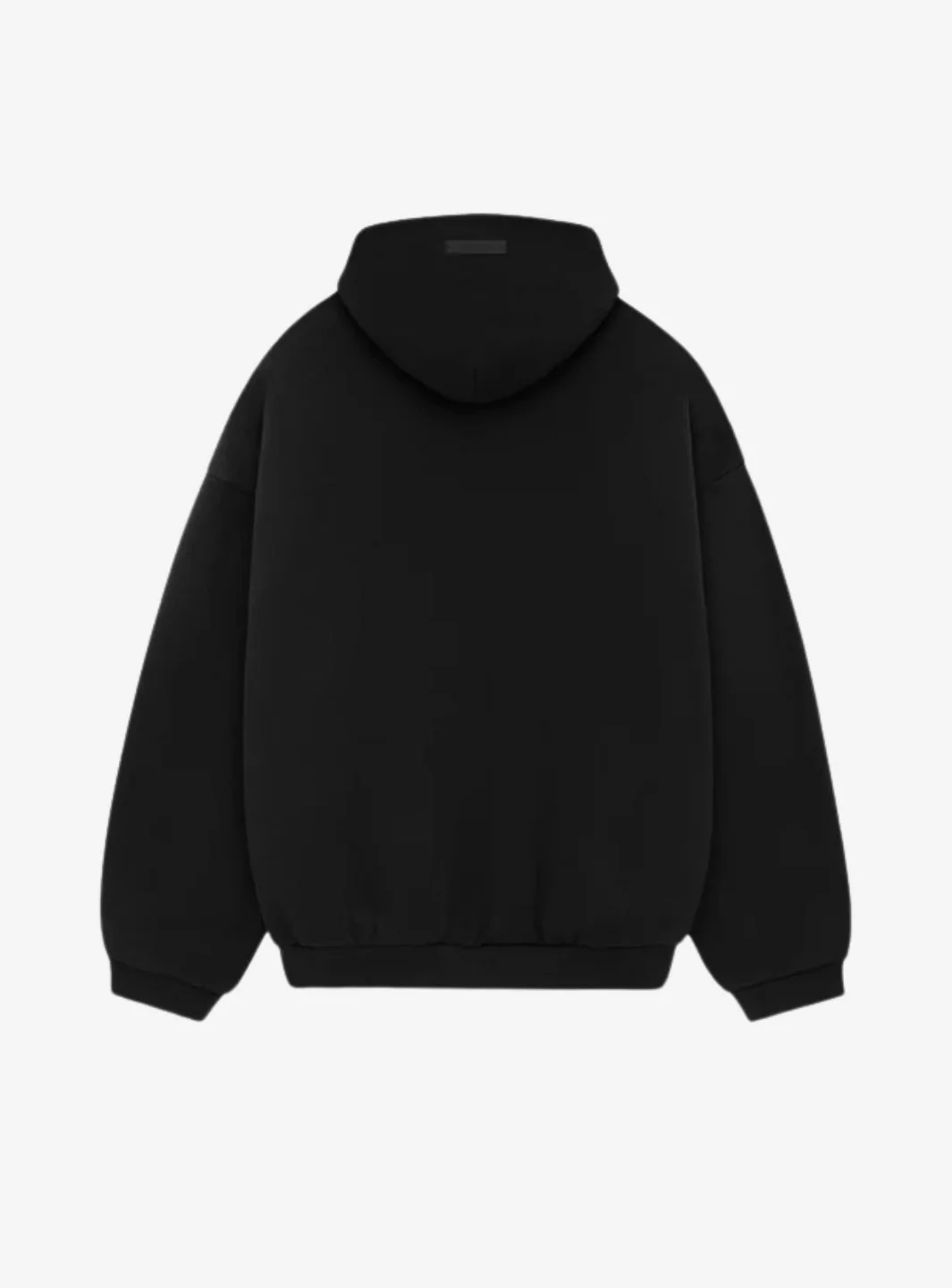 Fear of God Essentials Fleece Hoodie Black - Image 2