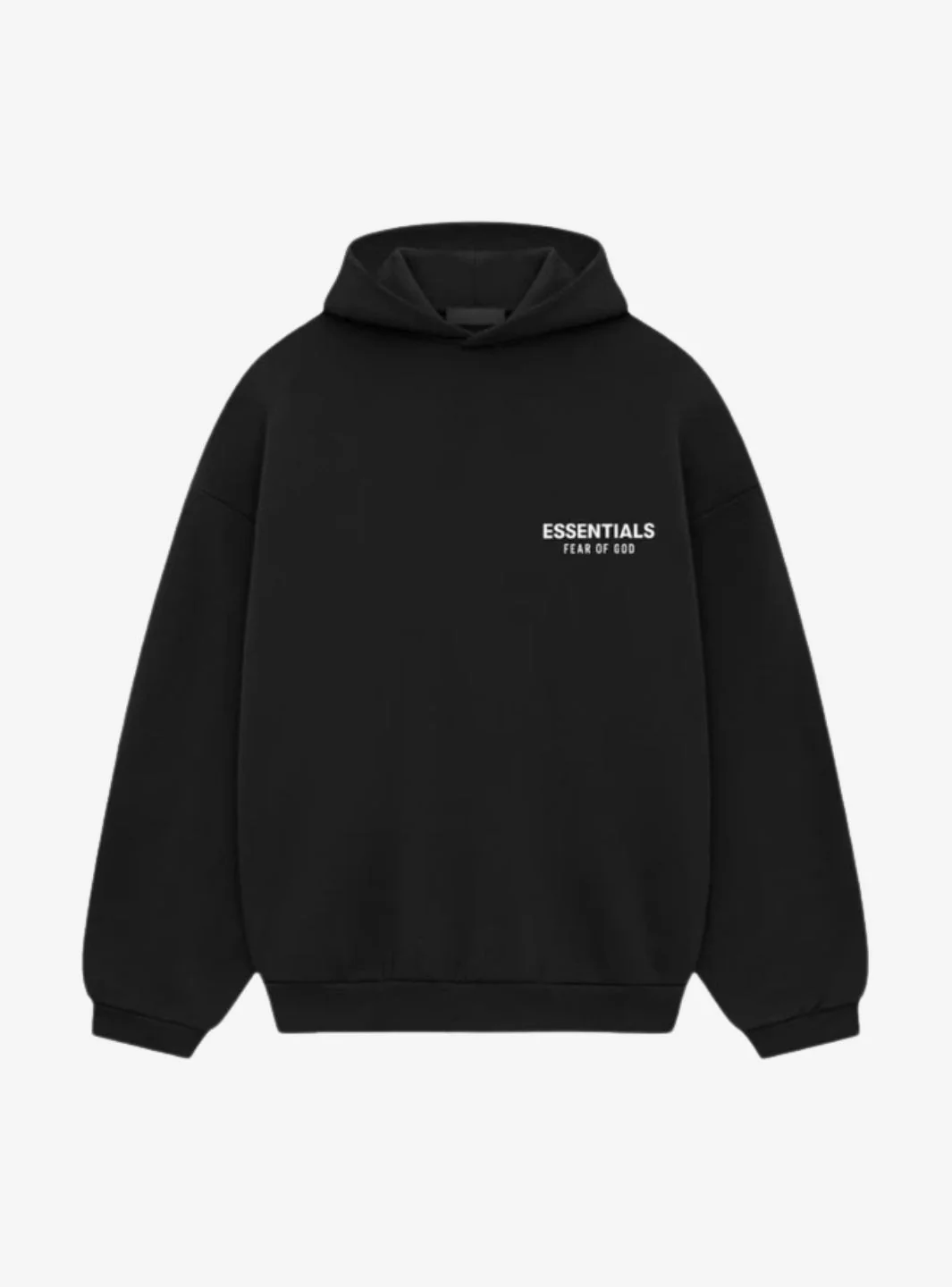Fear of God Essentials Fleece Hoodie Black (FW24)