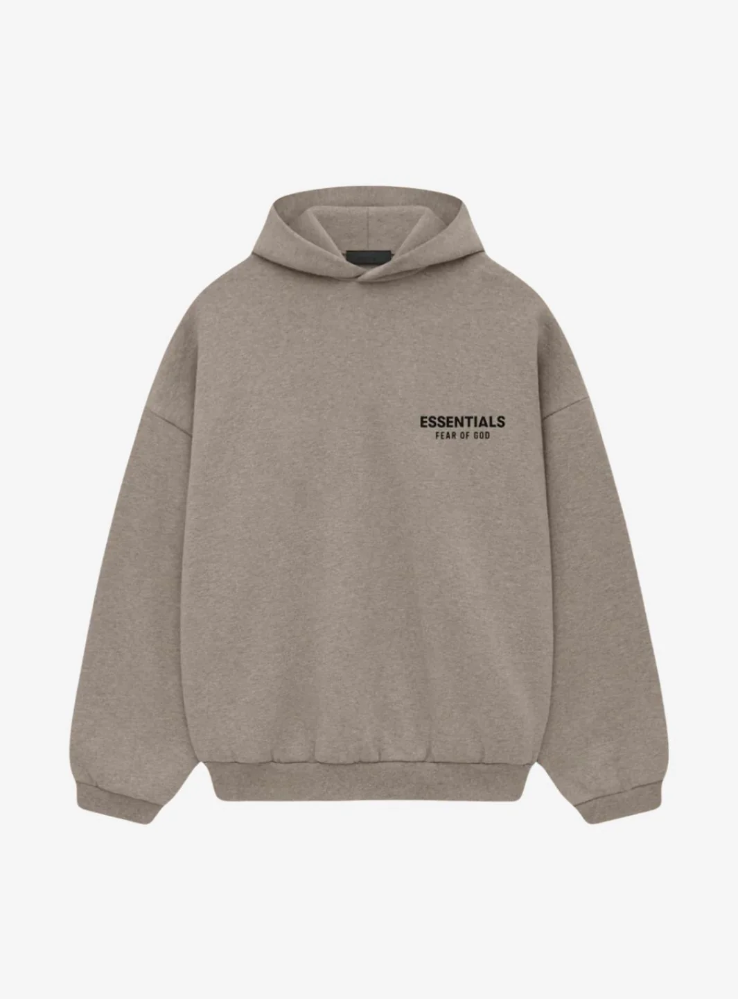 Fear of God Essentials Fleece Hoodie Heather Gray (FW24)