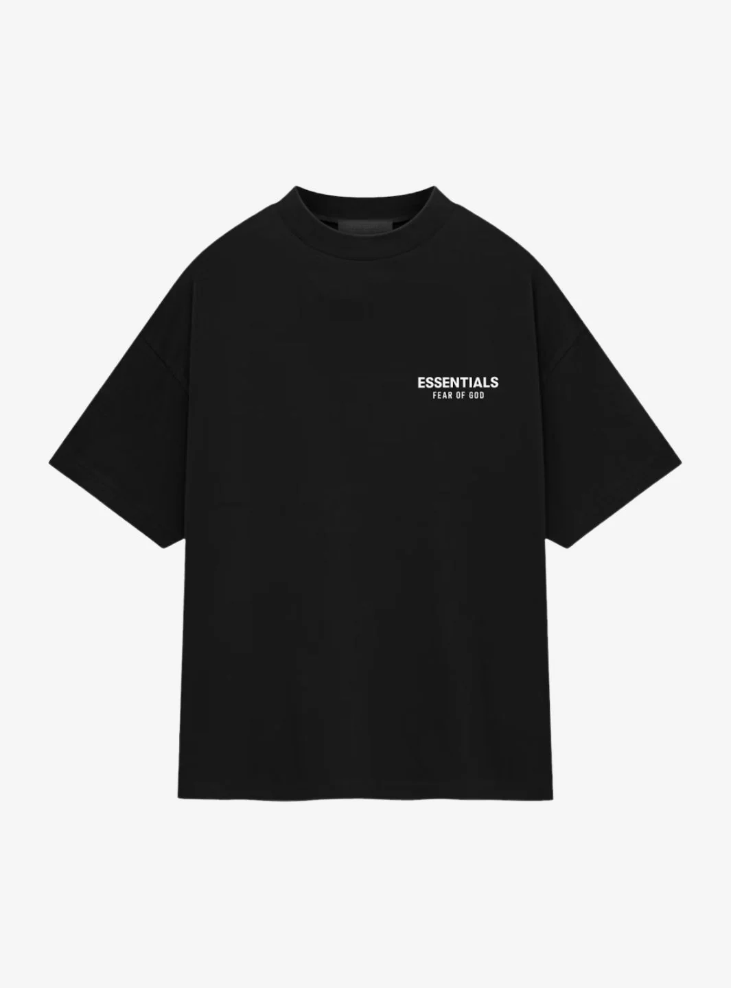 Fear of God Essentials Jersey Crewneck T-Shirt Black