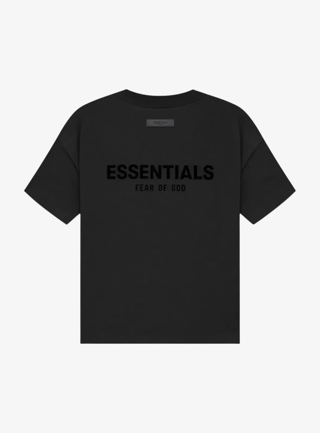 Fear of God Essentials T-Shirt Stretch Limo Black - Image 2