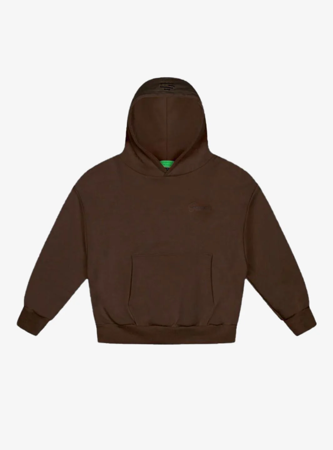 Garment Workshop Double Layer Hoodie Brown