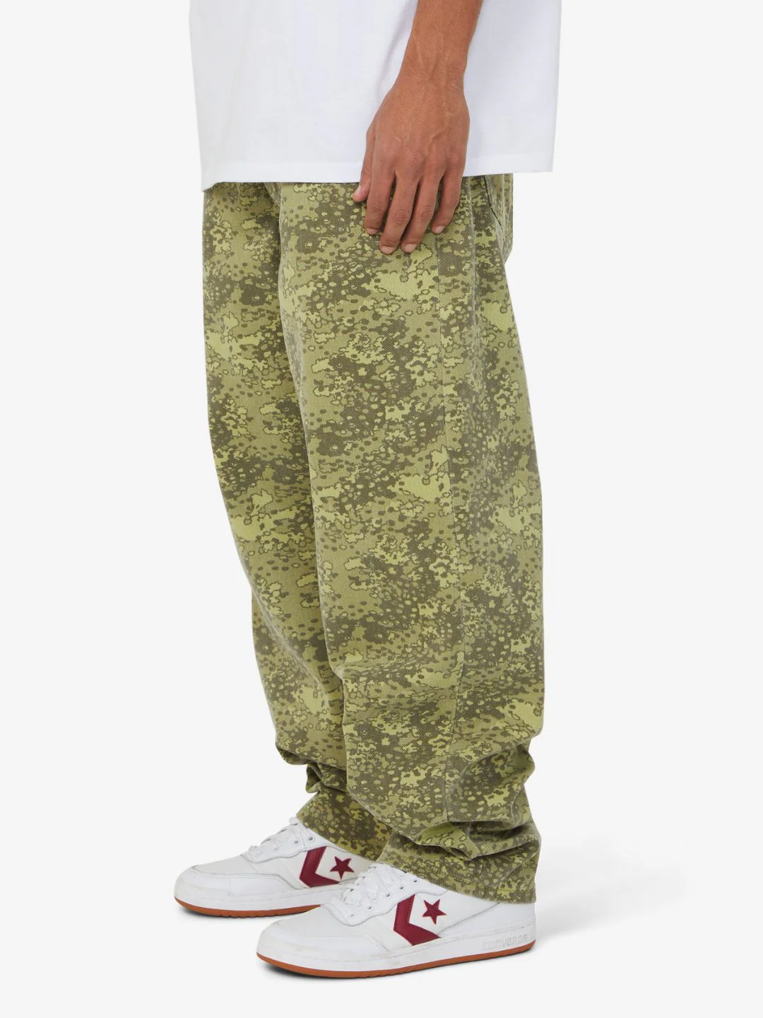 HUF Cromer Camo Pant Green - Image 6