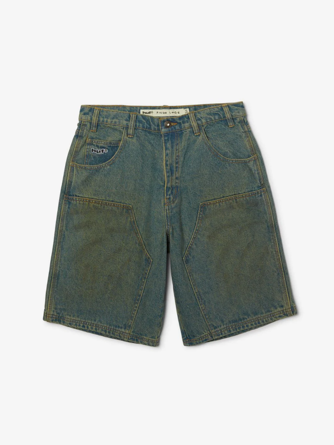 HUF Kinda Loose Double Knee Short Dirty Wash