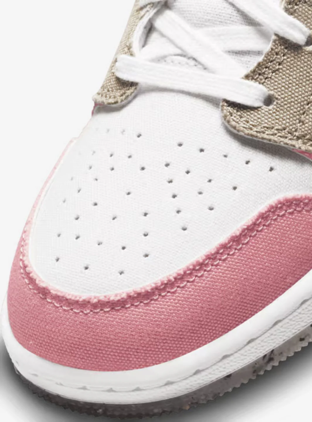 Air Jordan 1 Mid SE Pastel Vivid Green Grind (GS) - Image 4