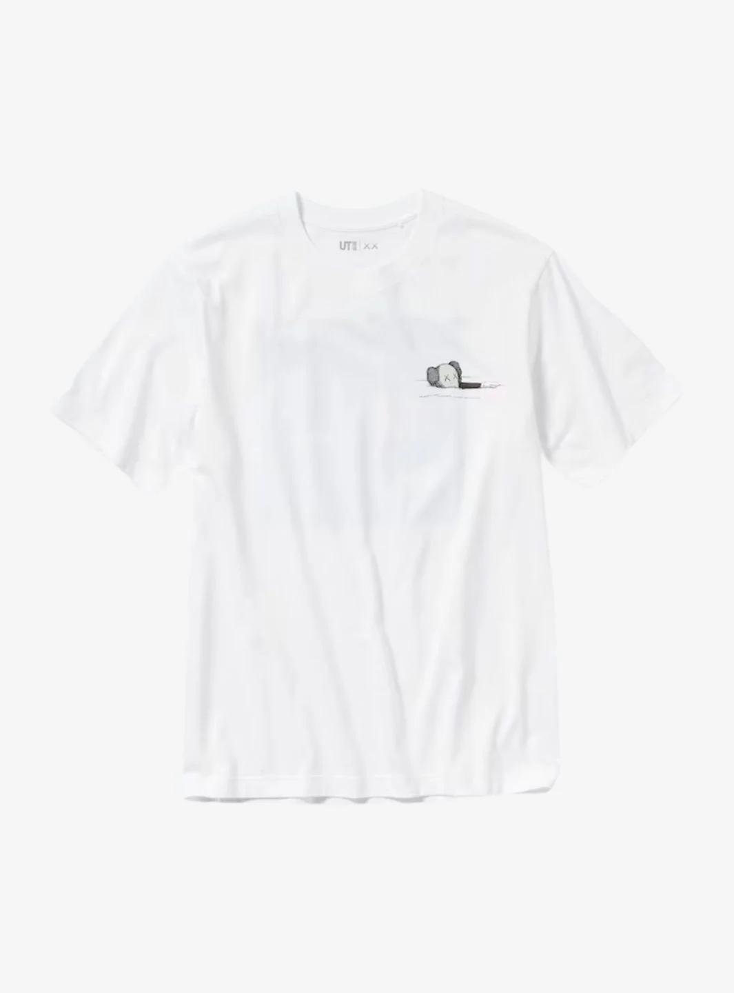 KAWS x Uniqlo UT Short Sleeve Artbook Cover T-Shirt White - Image 2