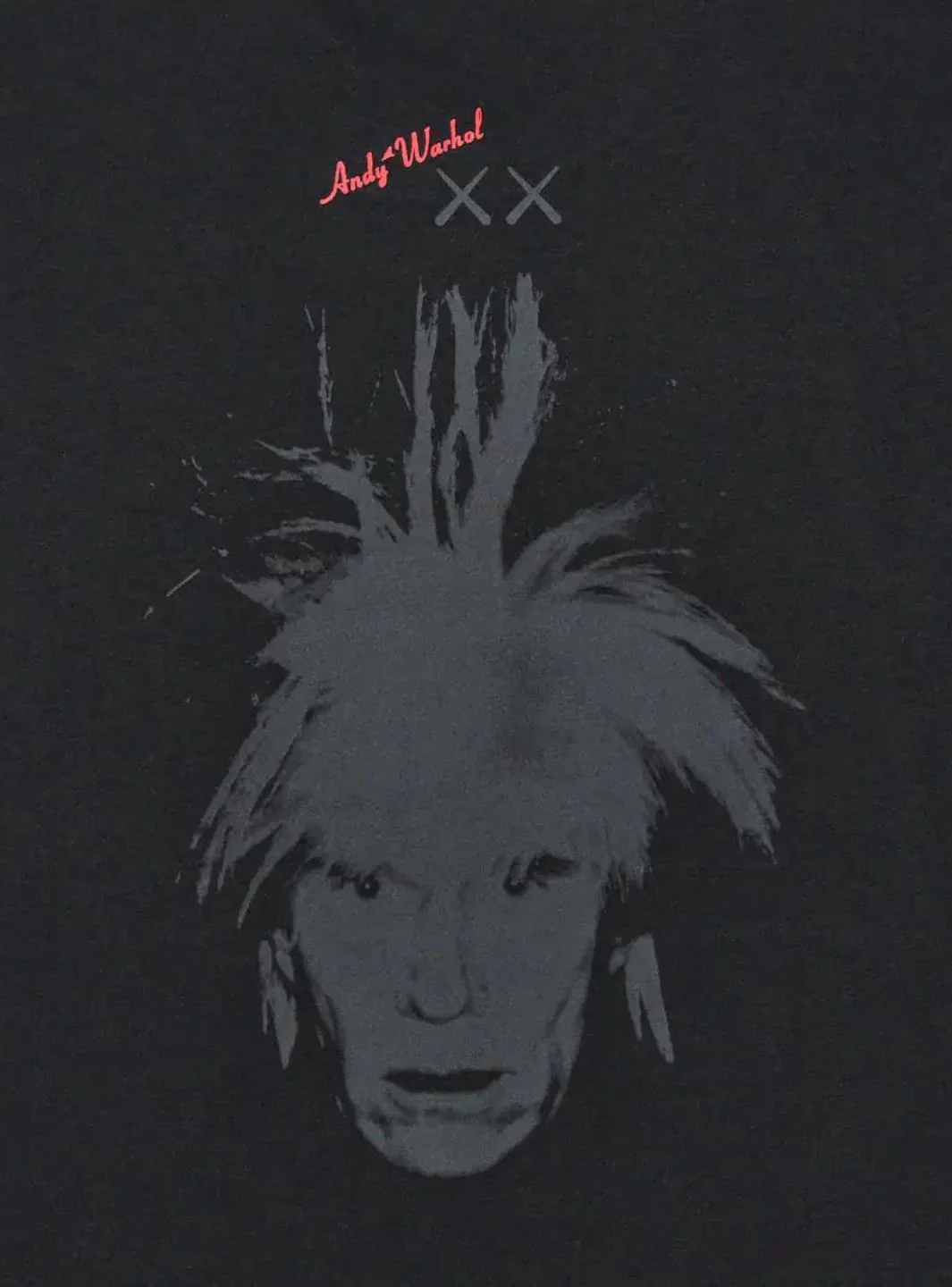 KAWS x Uniqlo Warhol UT Graphic 476352 T-Shirt Black - Image 5