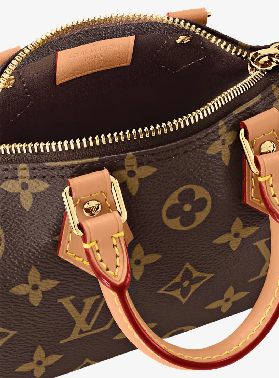 Louis Vuitton Nano Speedy Monogram Canvas Brown - Image 4