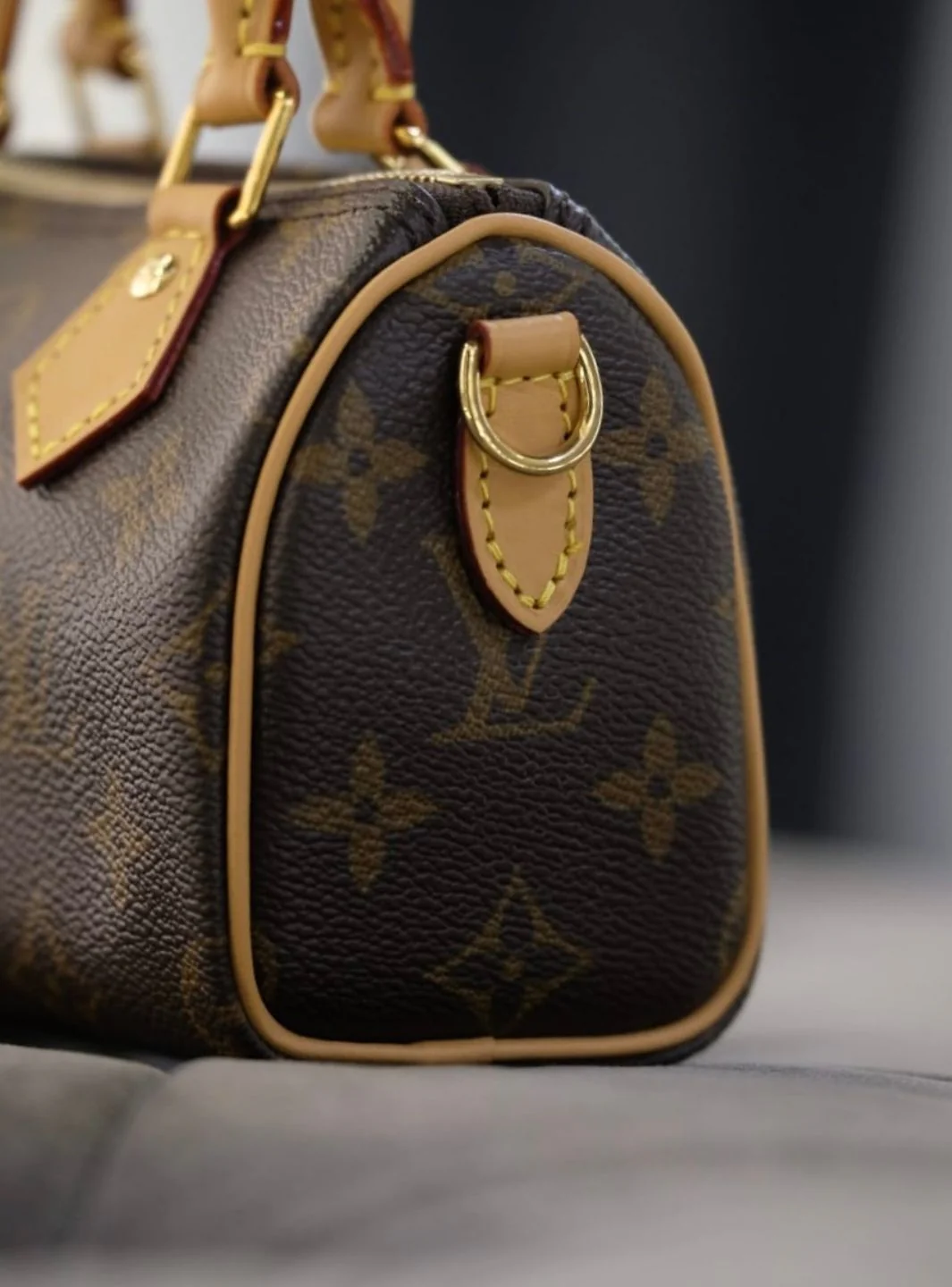 Louis Vuitton Nano Speedy Monogram Canvas Brown - Image 8
