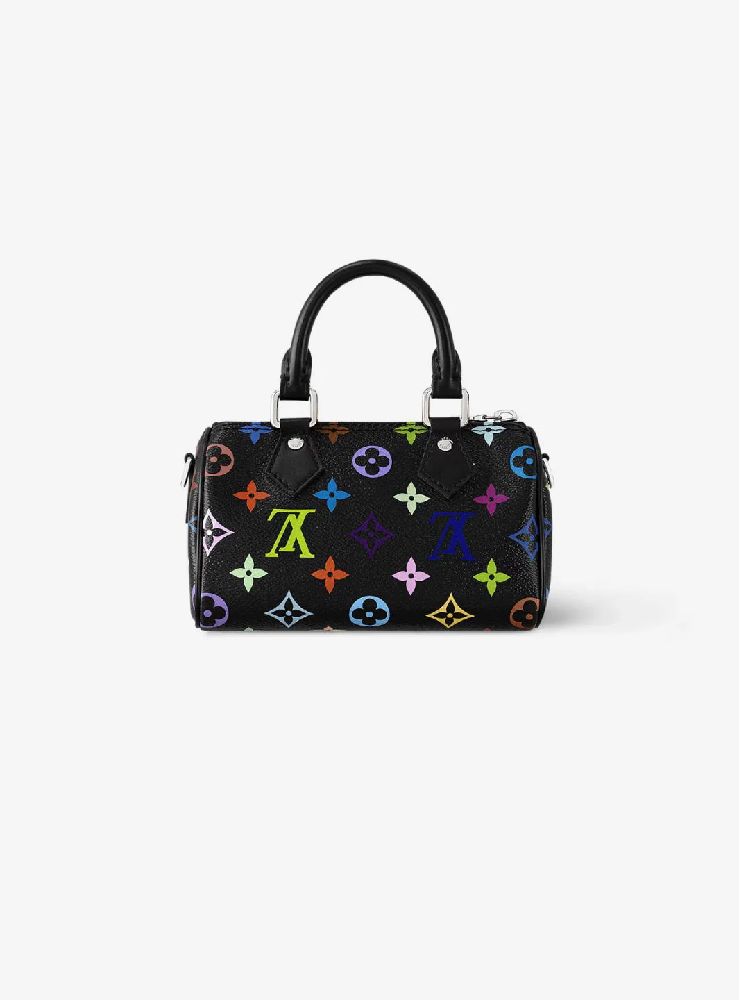 Louis Vuitton x Takashi Murakami Nano Speedy Black - Image 4