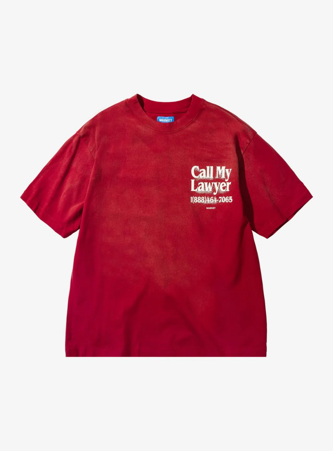 Market Studios Call My Lawyer 3D T-Shirt Candy Red