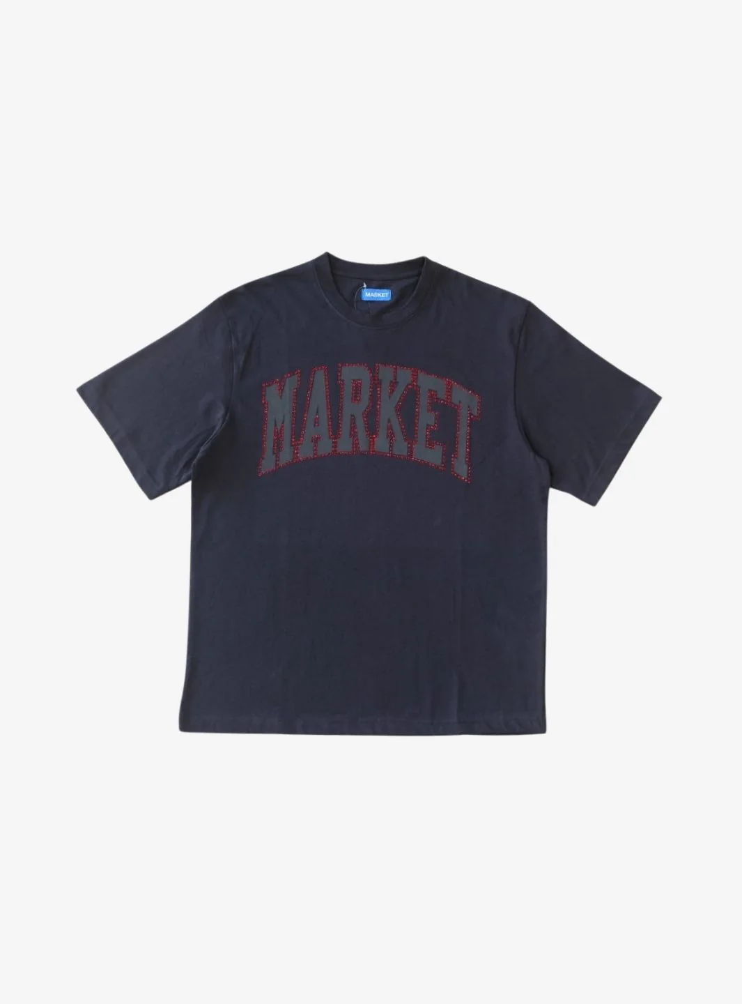 Market Studios T-Shirt Black Strass
