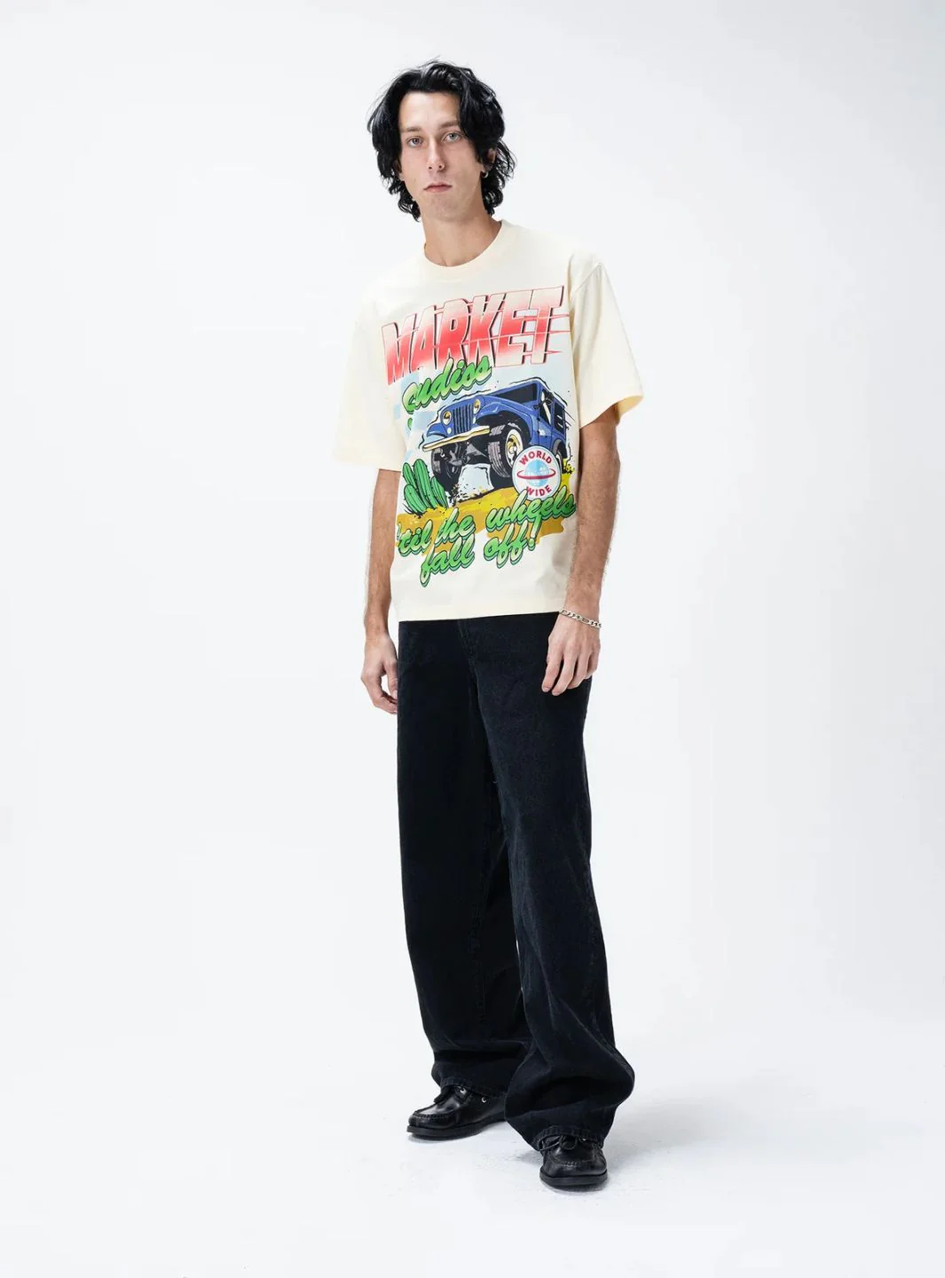 Market Studios Wheels Off T-Shirt - Image 4