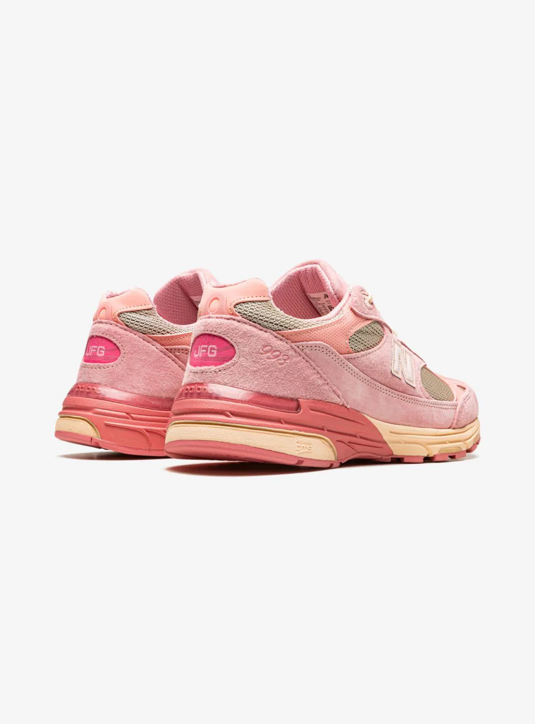 New Balance 993 Joe Freshgoods Performance Art Powder Pink - Image 3