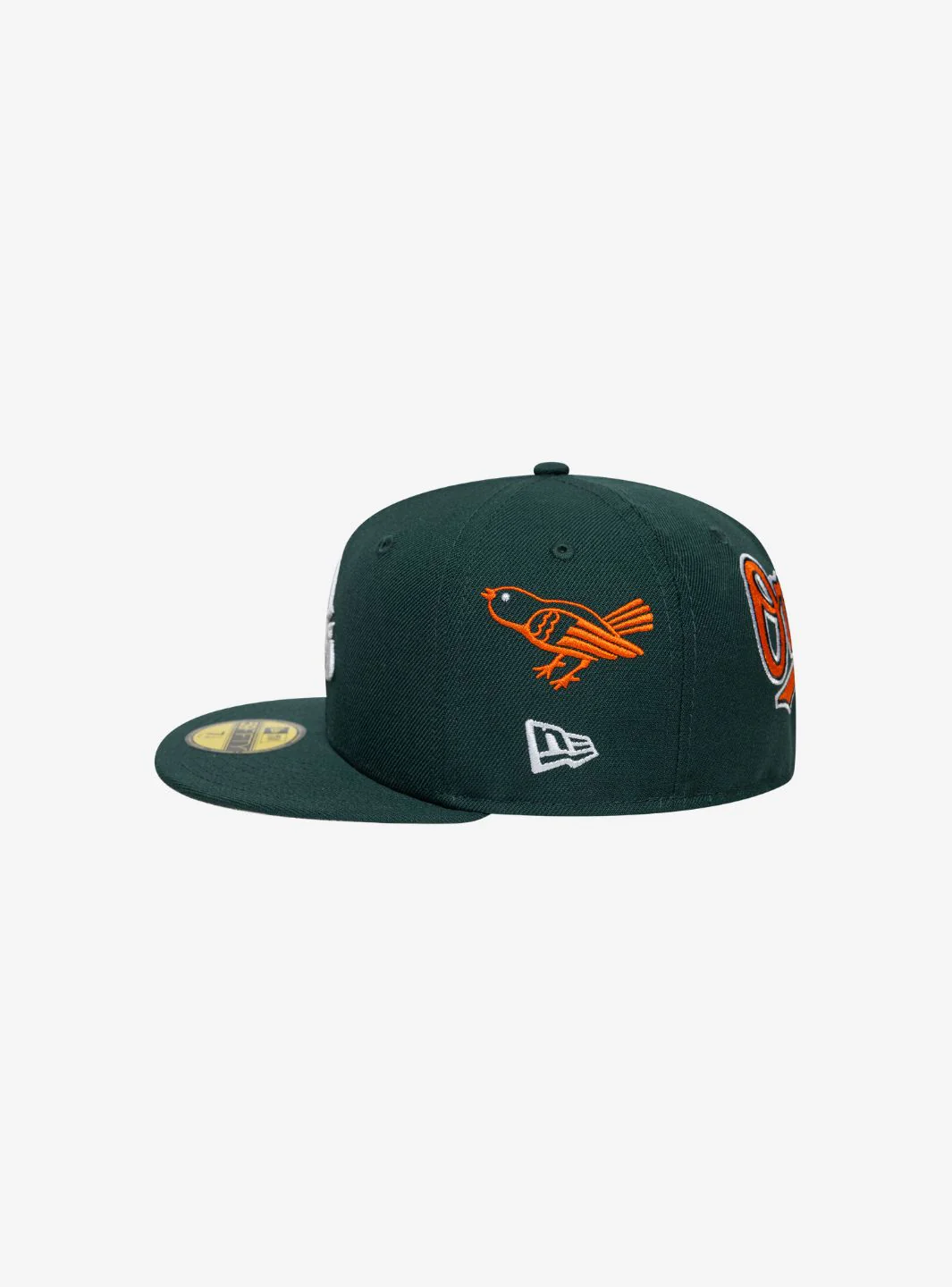 New Era Baltimore Orioles Image Seasonal Dark Green 59FIFTY Fitted Cap - Image 5