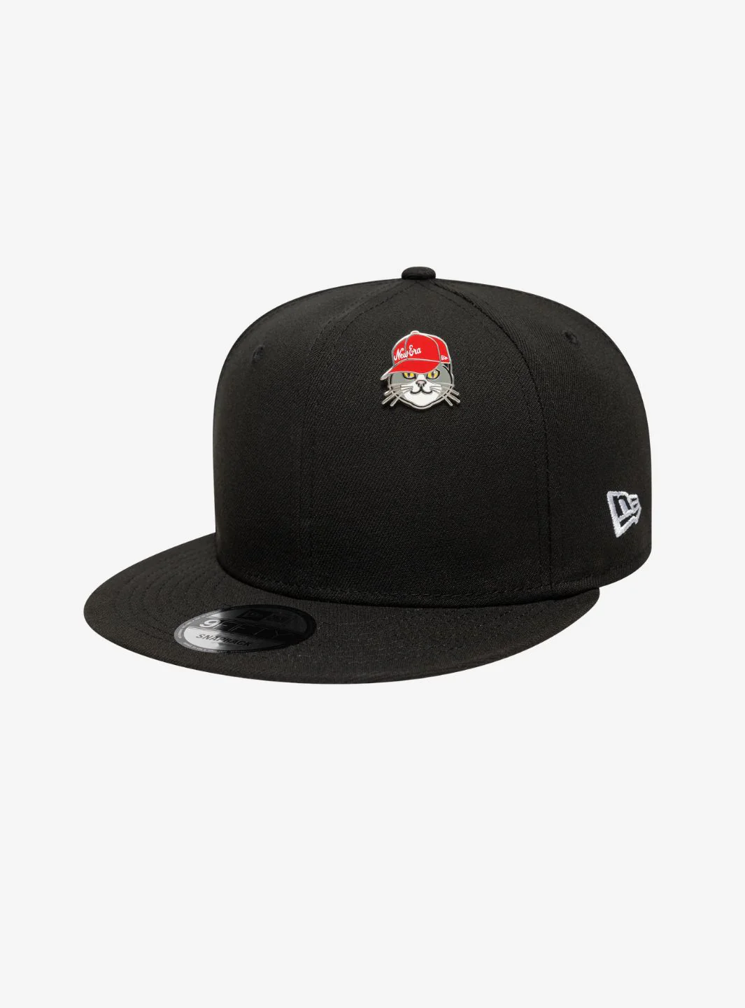 New Era Cat Red Pin Badge - Image 3