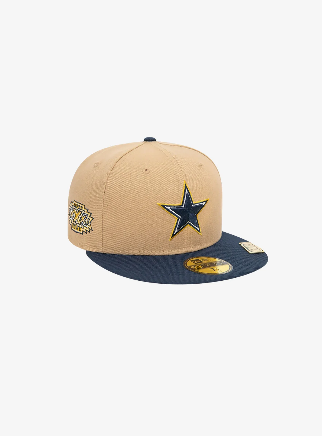 New Era Dallas Cowboys NFL Pin Pack Light Beige 59FIFTY Fitted Cap - Image 3