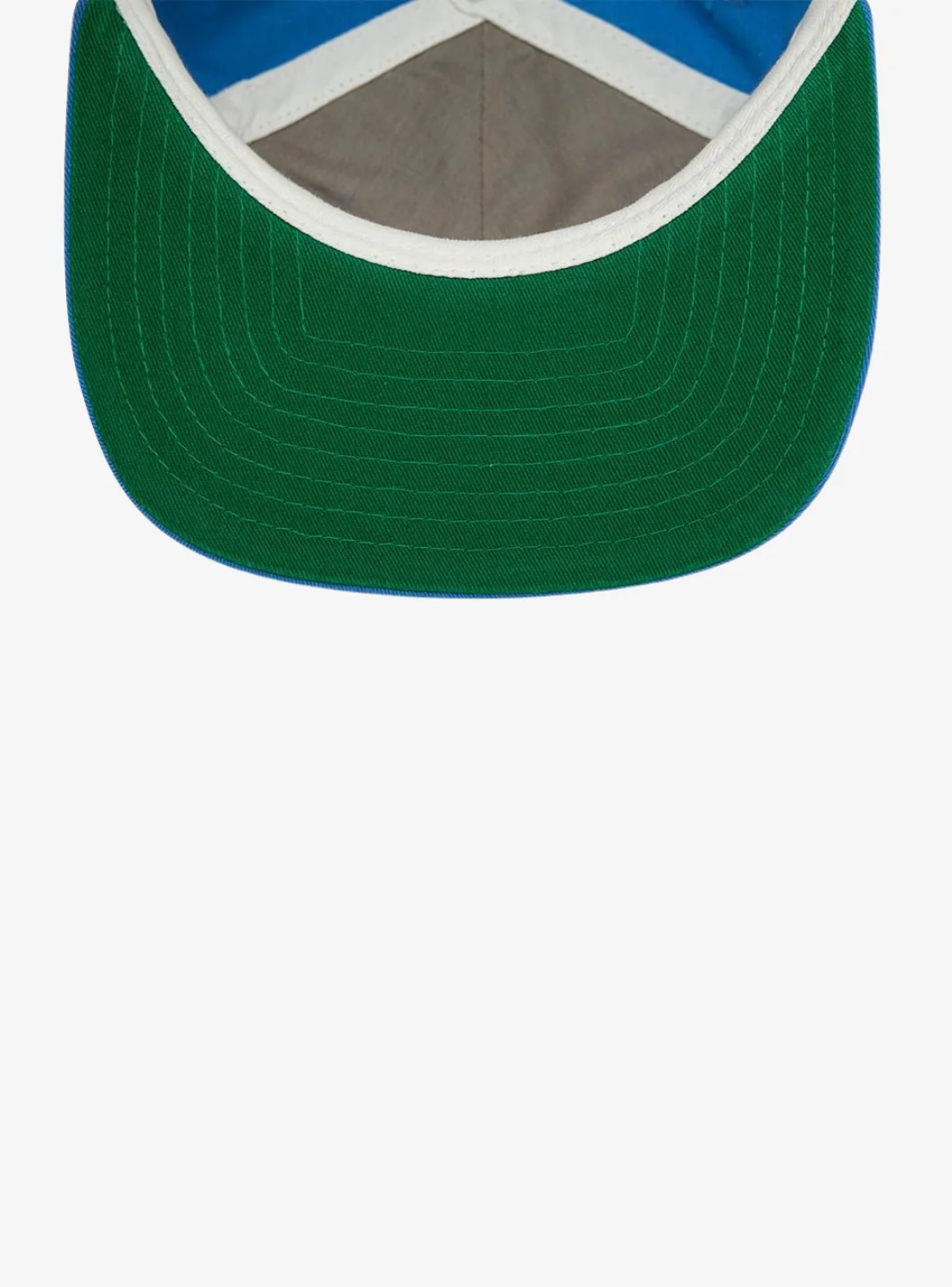 New Era Lake County Captains Blue A-Frame Golfer Snapback Cap - Image 4