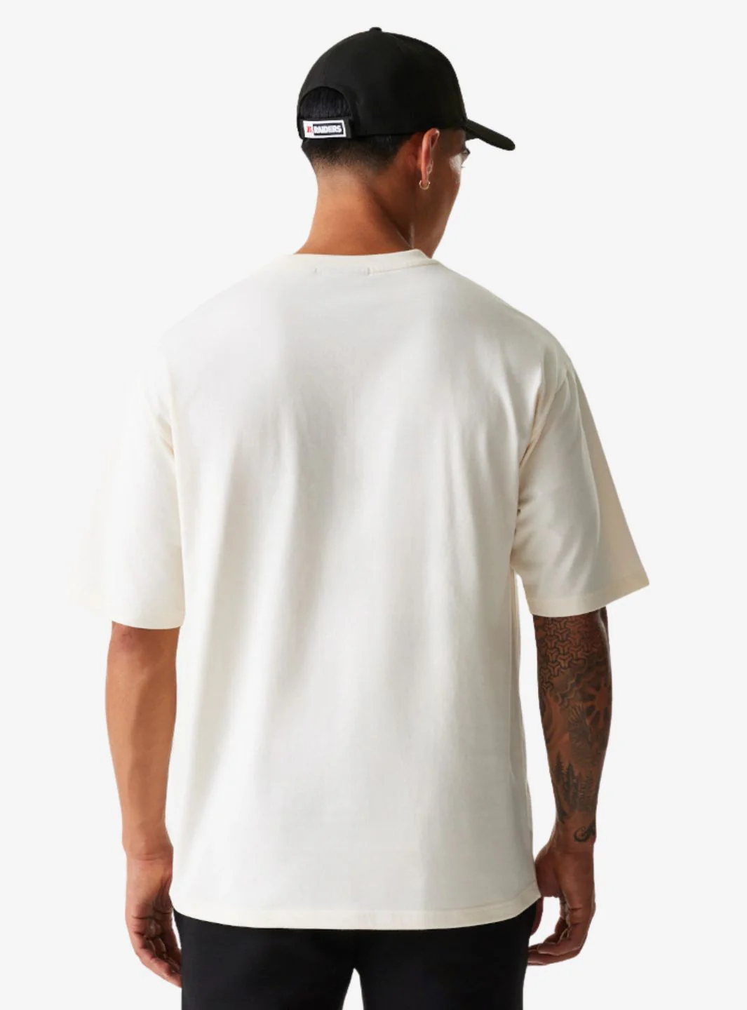 New Era Las Vegas Raiders NFL Super Bowl Open White Oversized T-Shirt - Image 5