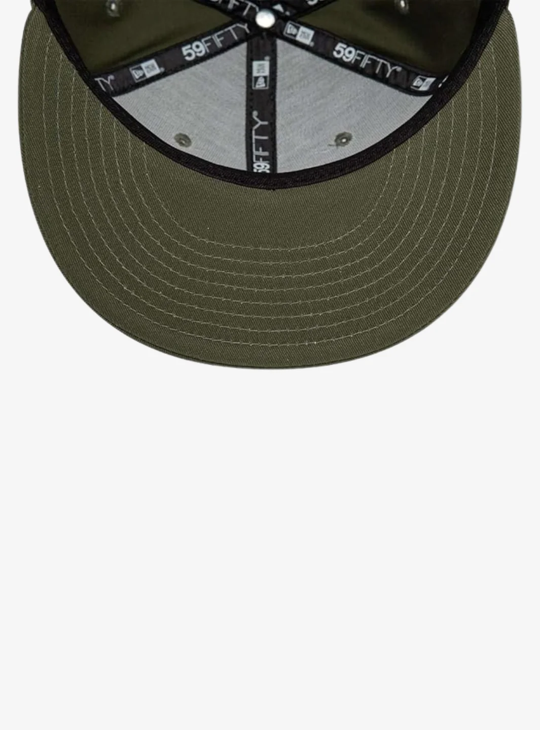 New Era Los Angeles Dodgers Military Green 59FIFTY Fitted Cap - Image 5