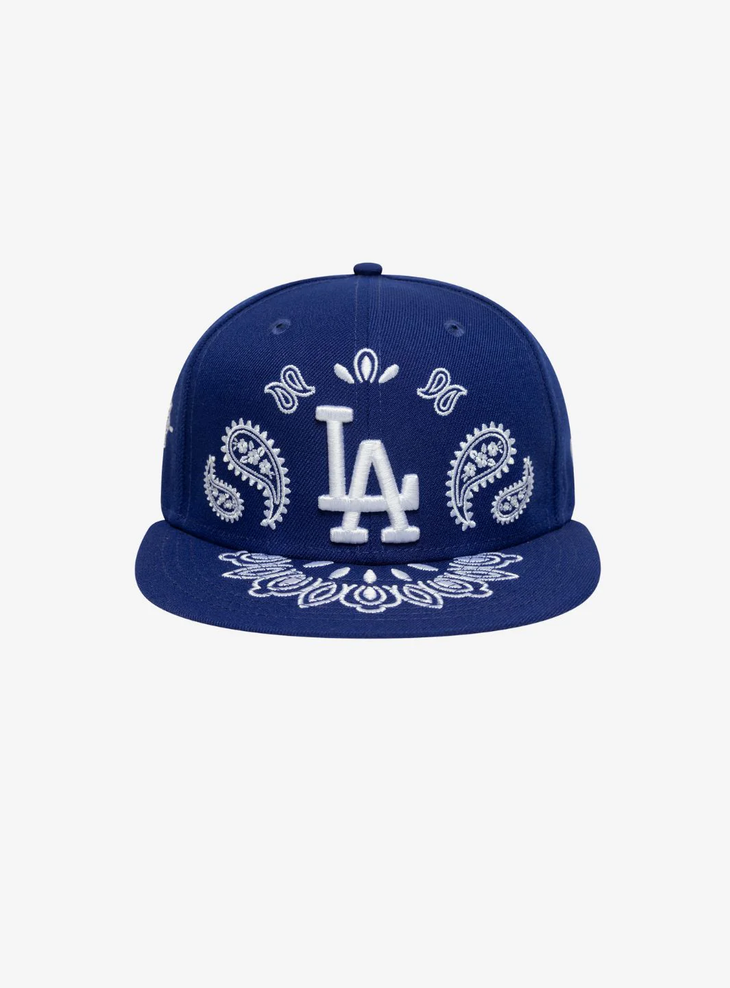 New Era Los Angeles Dodgers MLB 59FIFTY Fitted Cap Paisley Blue - Image 2