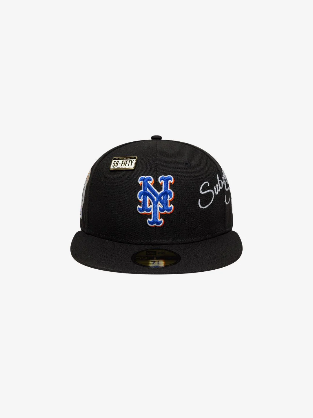 New Era New York Mets MLB Subway Series Black 59FIFTY Fitted Cap - Image 2