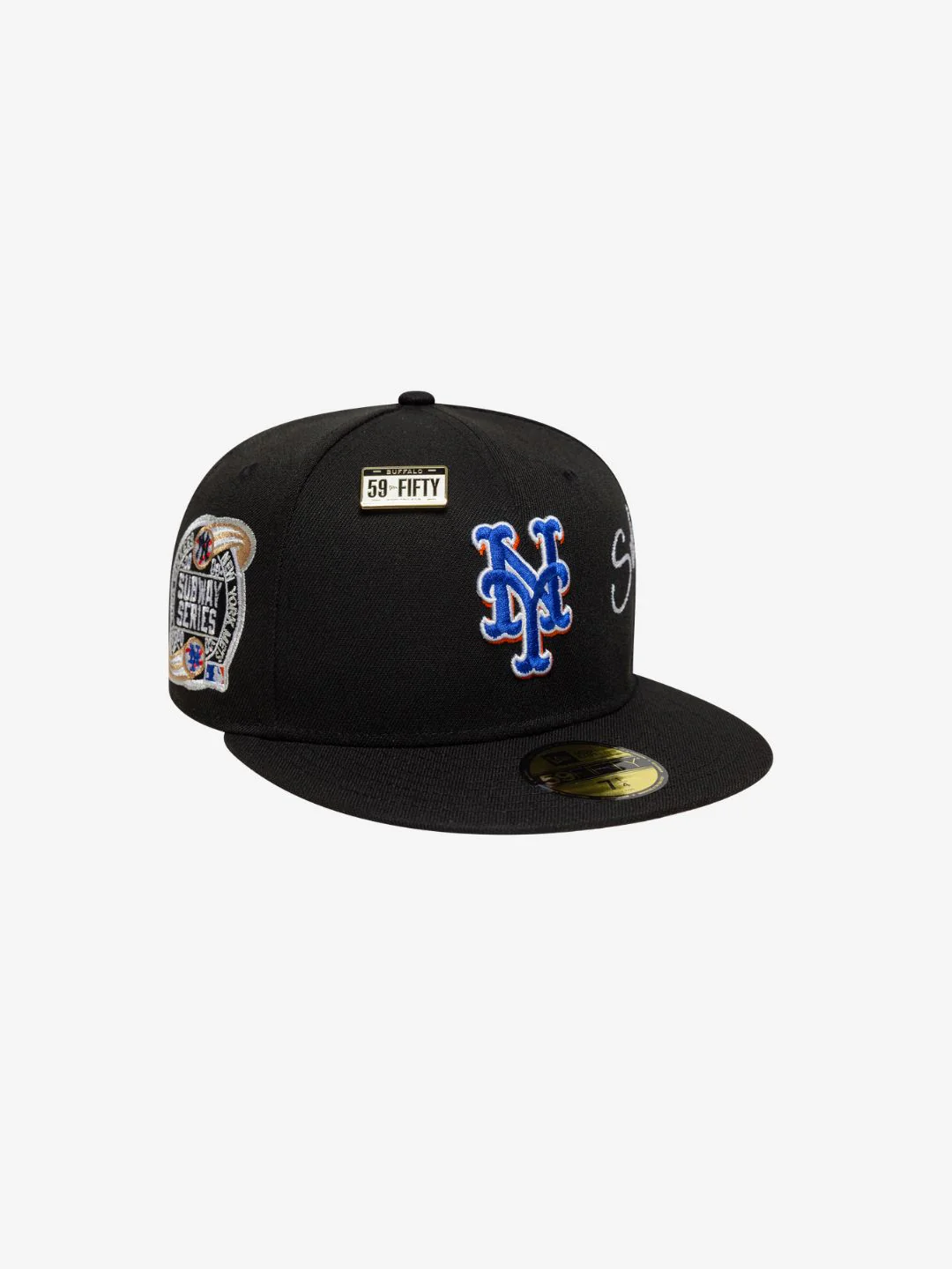 New Era New York Mets MLB Subway Series Black 59FIFTY Fitted Cap - Image 3