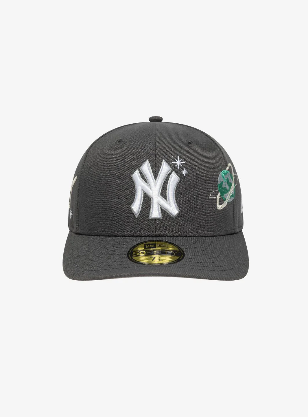 New Era New York Yankees MLB Planet Icon Charcoal 59FIFTY Fitted Cap - Image 2