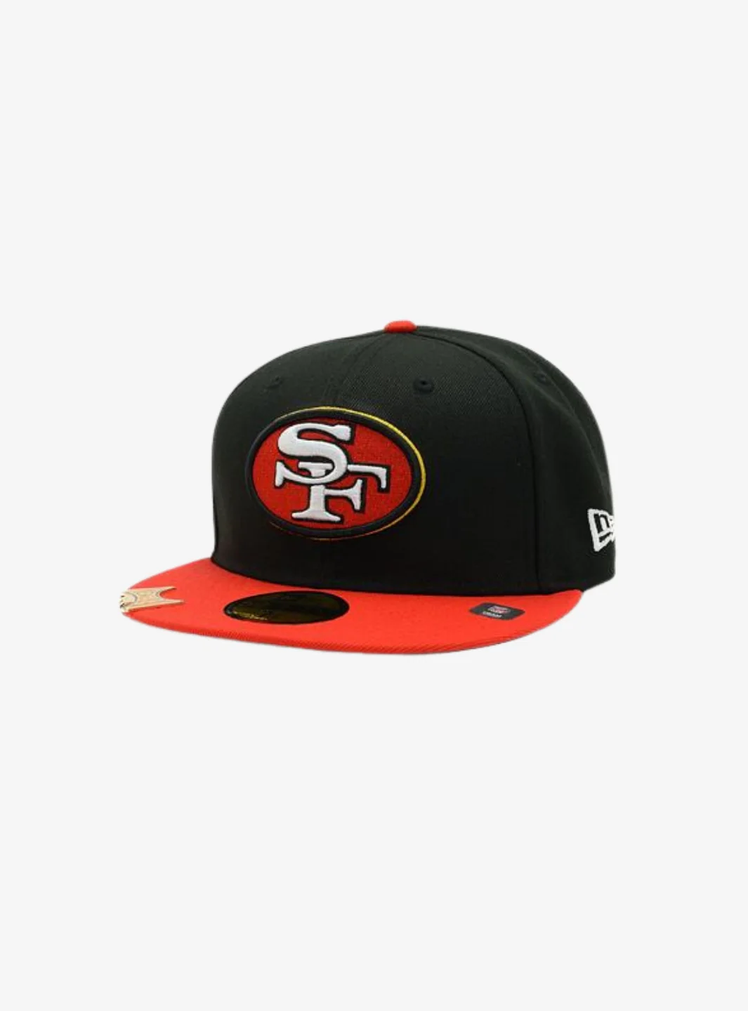New Era San Francisco 49ers NFL 59FIFTY Visor Clip Black