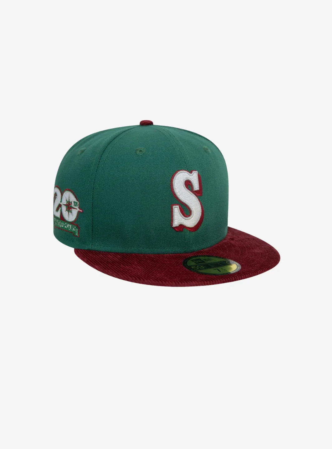 New Era Seattle Mariners Contrast Cord Cooperstown 59FIFTY Fitted Cap - Image 3