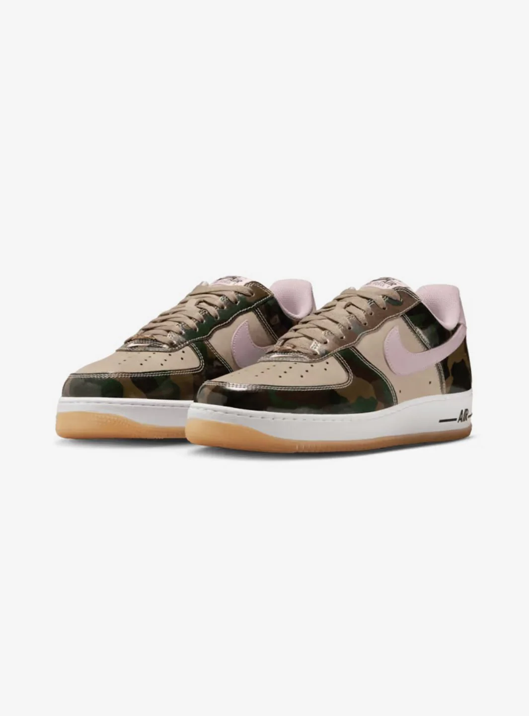 Nike Air Force 1 Low '07 LV8 Patent Camo Pink - Image 2