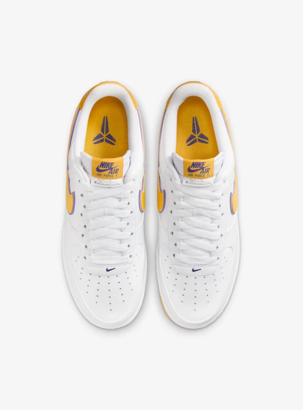 Nike Air Force 1 Low Retro QS Kobe Bryant Lakers Home - Image 4