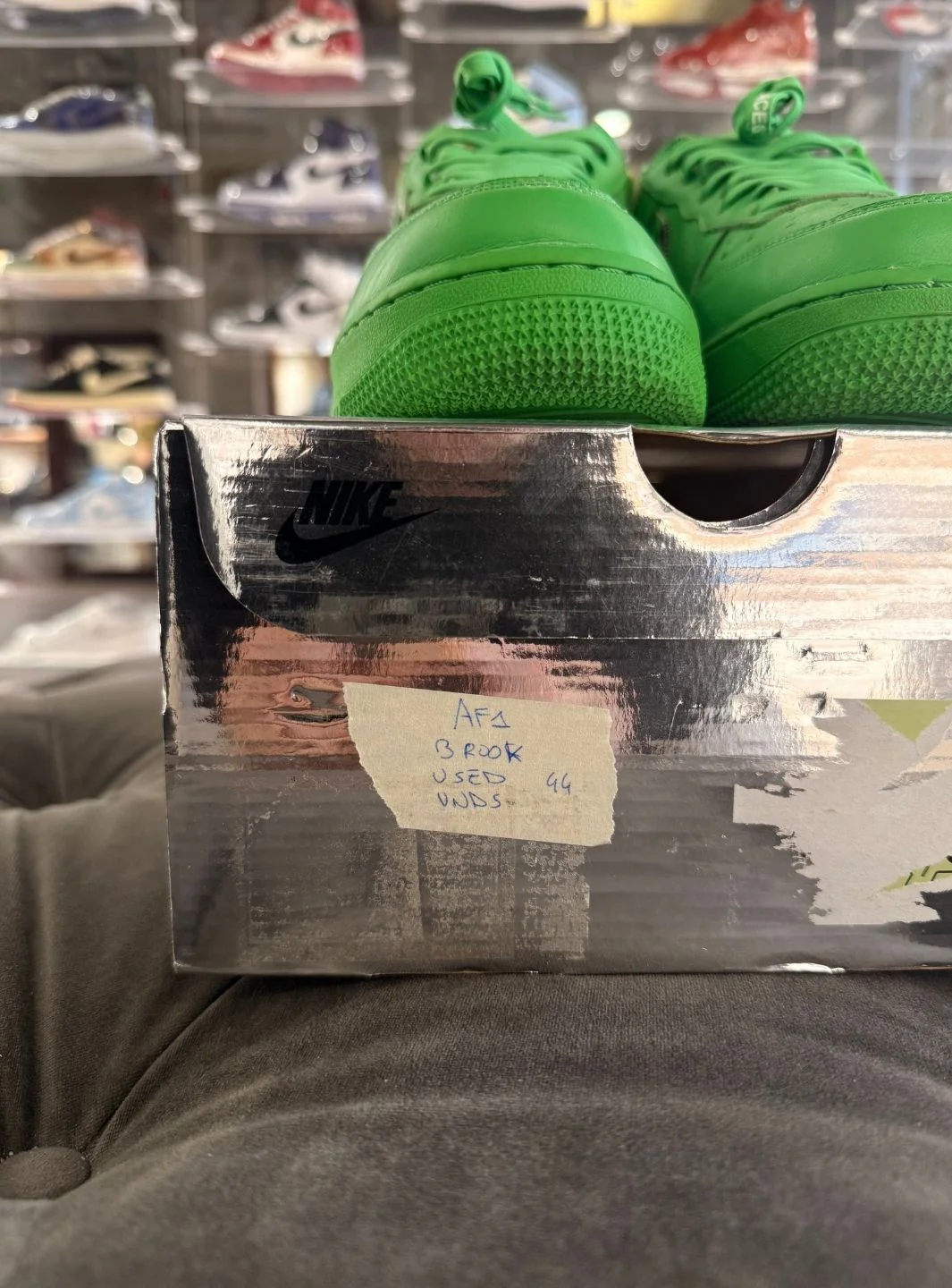 Nike Air Force 1 Low Off-White Brooklyn - Usato 9/10 - Image 14