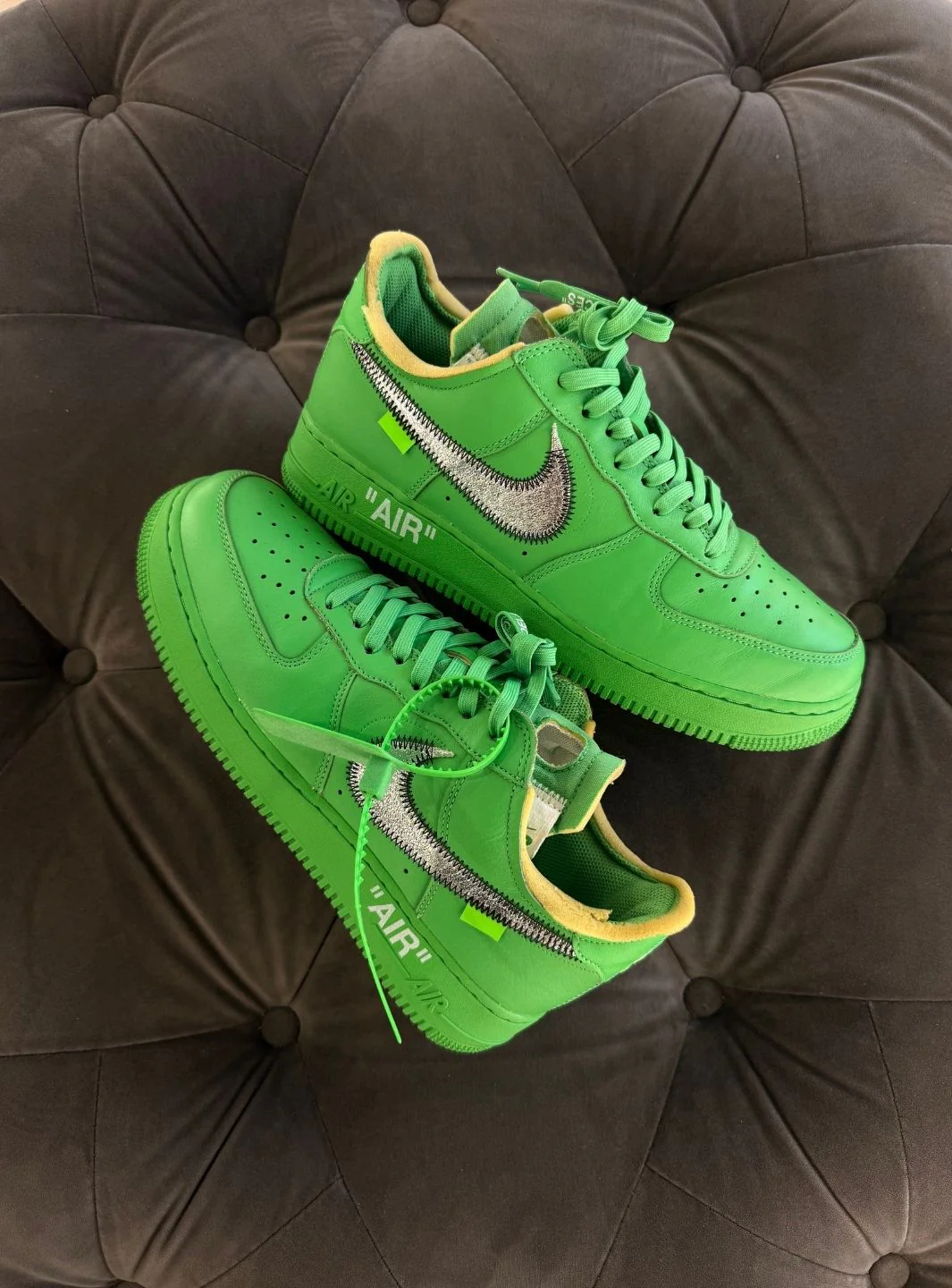 Nike Air Force 1 Low Off-White Brooklyn - Usato 9/10 - Image 2