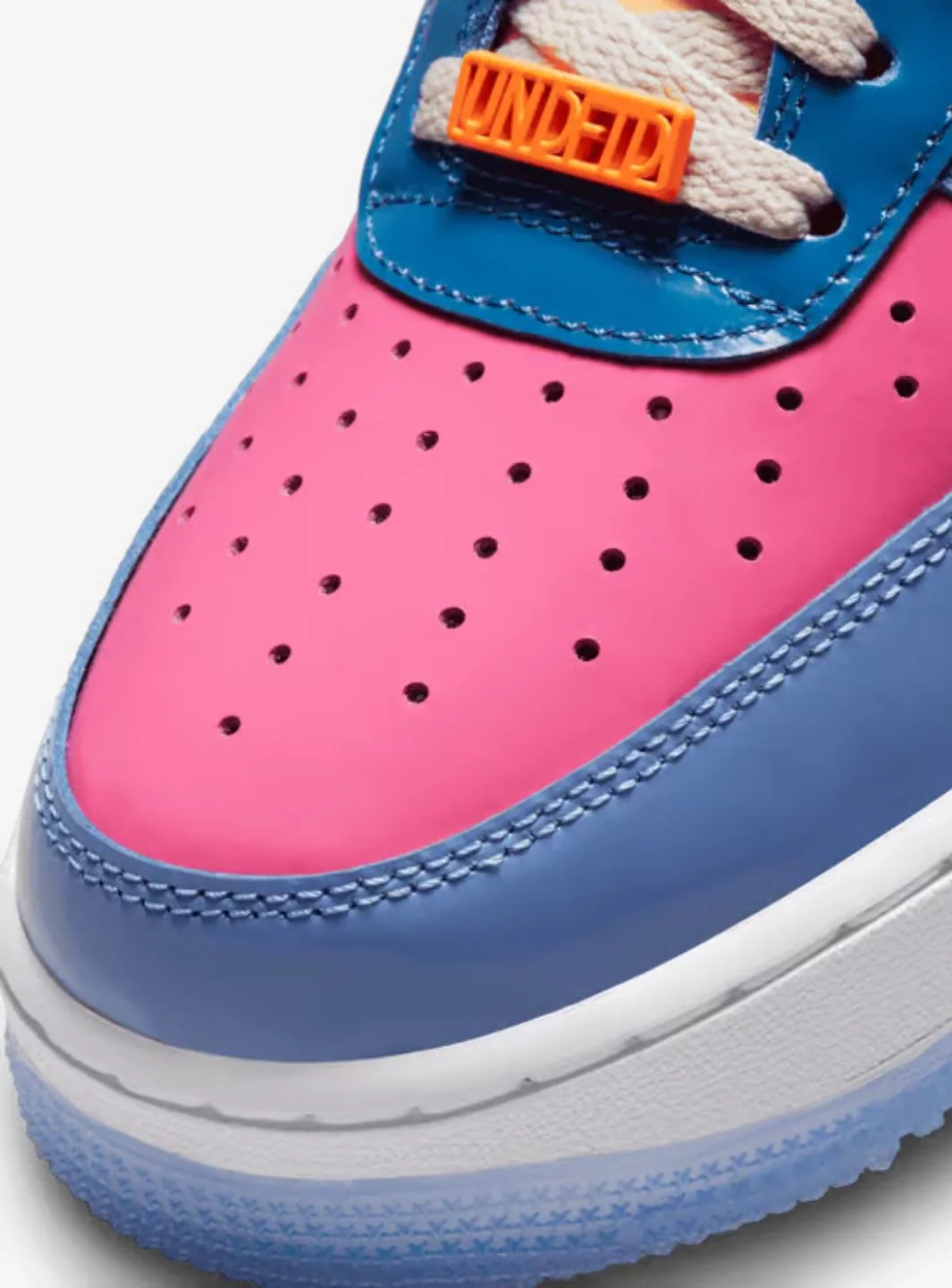 Nike Air Force 1 Low SP Undefeated Multi-Patent Total Orange - Image 3
