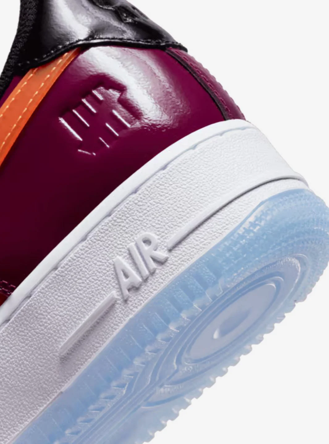 Nike Air Force 1 Low SP Undefeated Multi-Patent Total Orange - Image 5