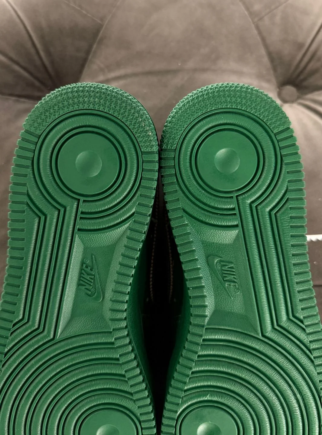 Nike Air Force 1 Low Virgil Abloh Archives Codes Pine Green - Usato 9.9/10 - Image 9