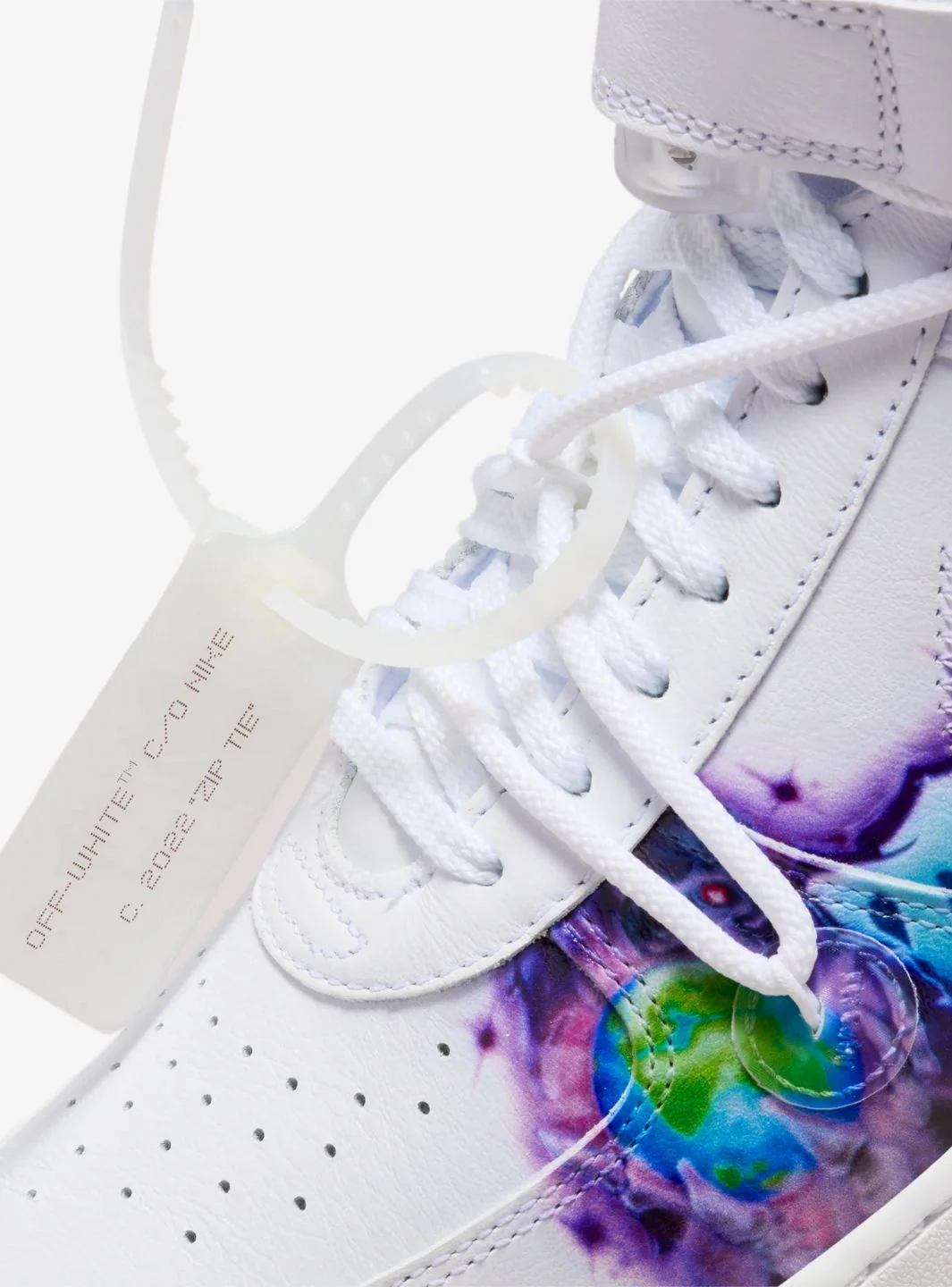 Nike Air Force 1 Mid Off-White Graffiti White - Image 7