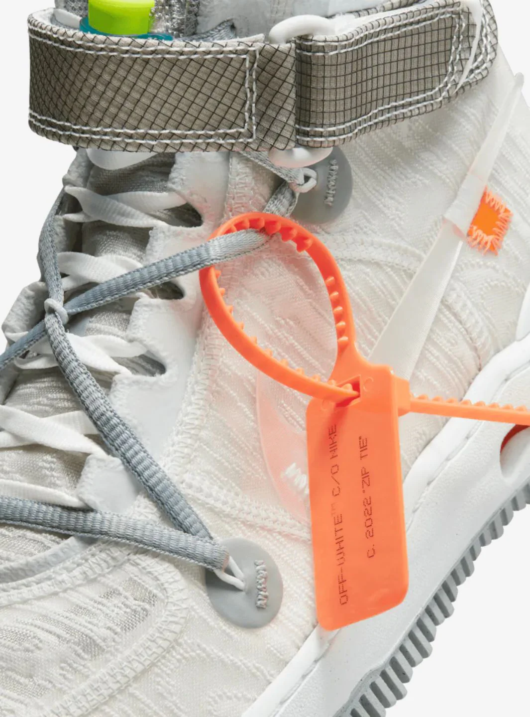 Nike Air Force 1 Mid Off-White White - Image 6