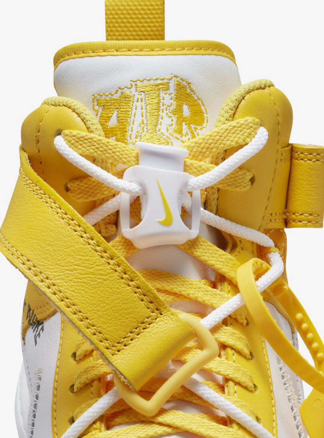 Nike Air Force 1 Mid SP Off-White Varsity Maize - Image 8
