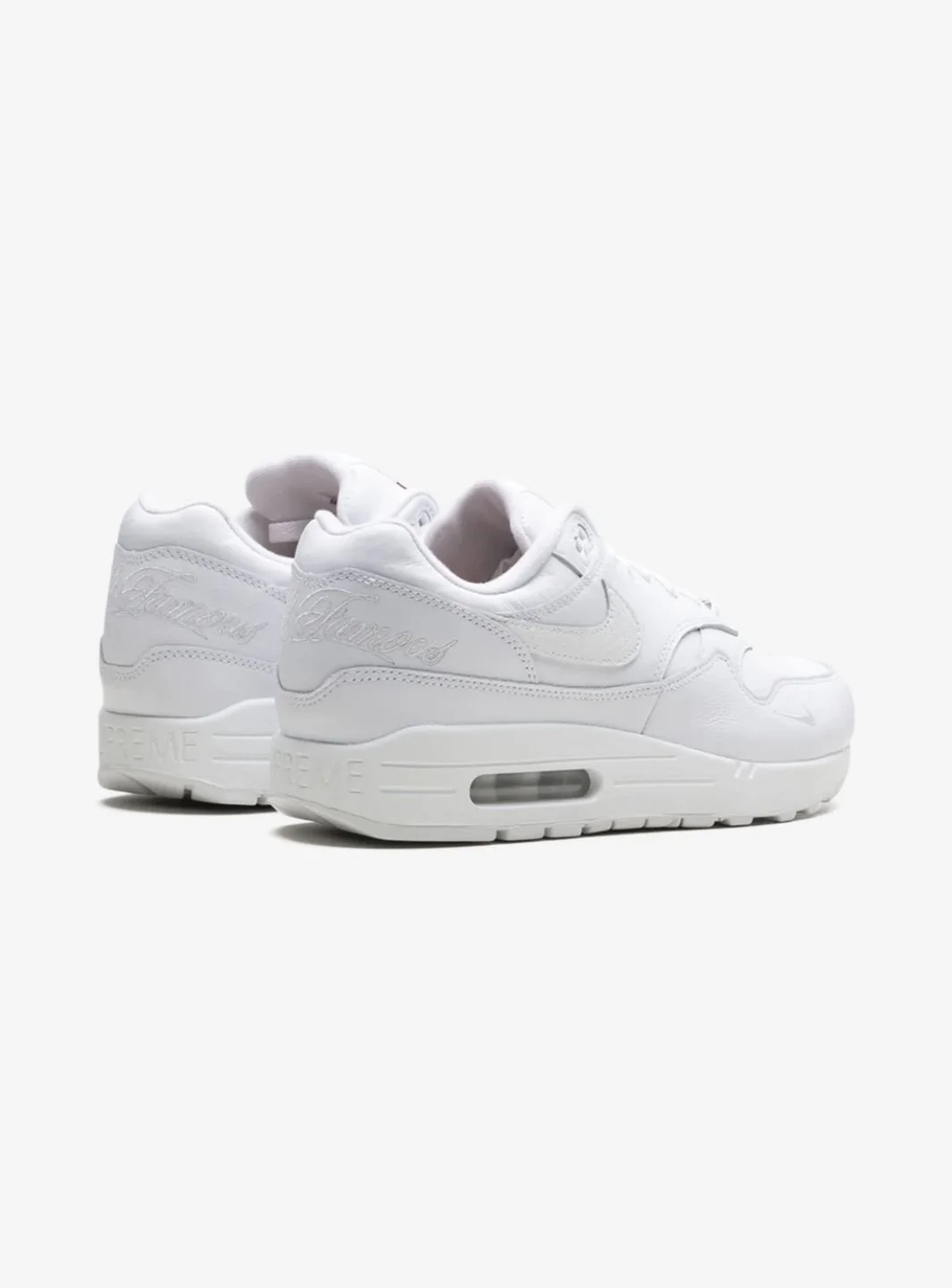 Nike Air Max 1 '87 SP Supreme Triple White - Image 3