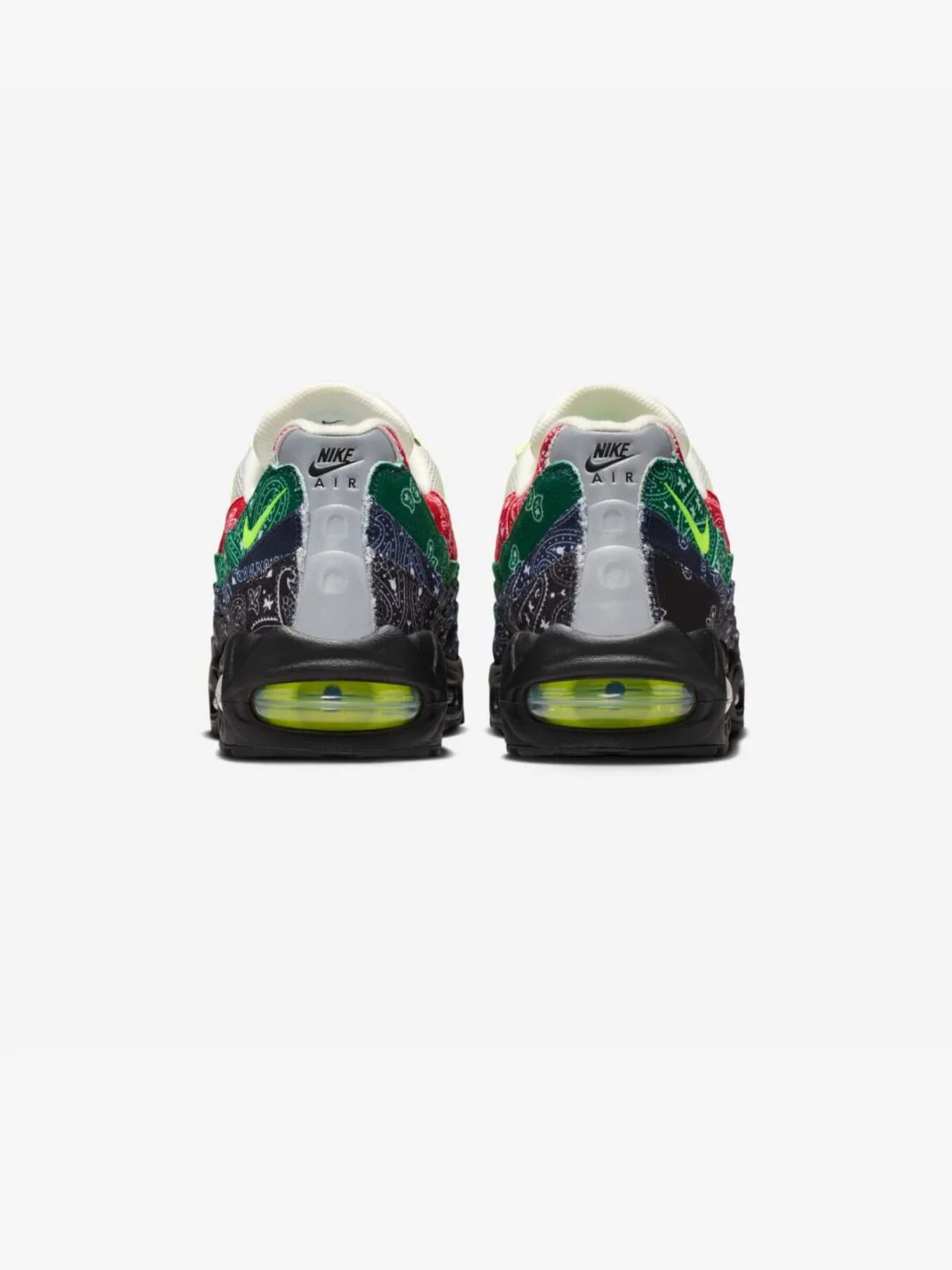 Nike Air Max 95 OG Big Bubble Neon Paisley Bandana - Image 6