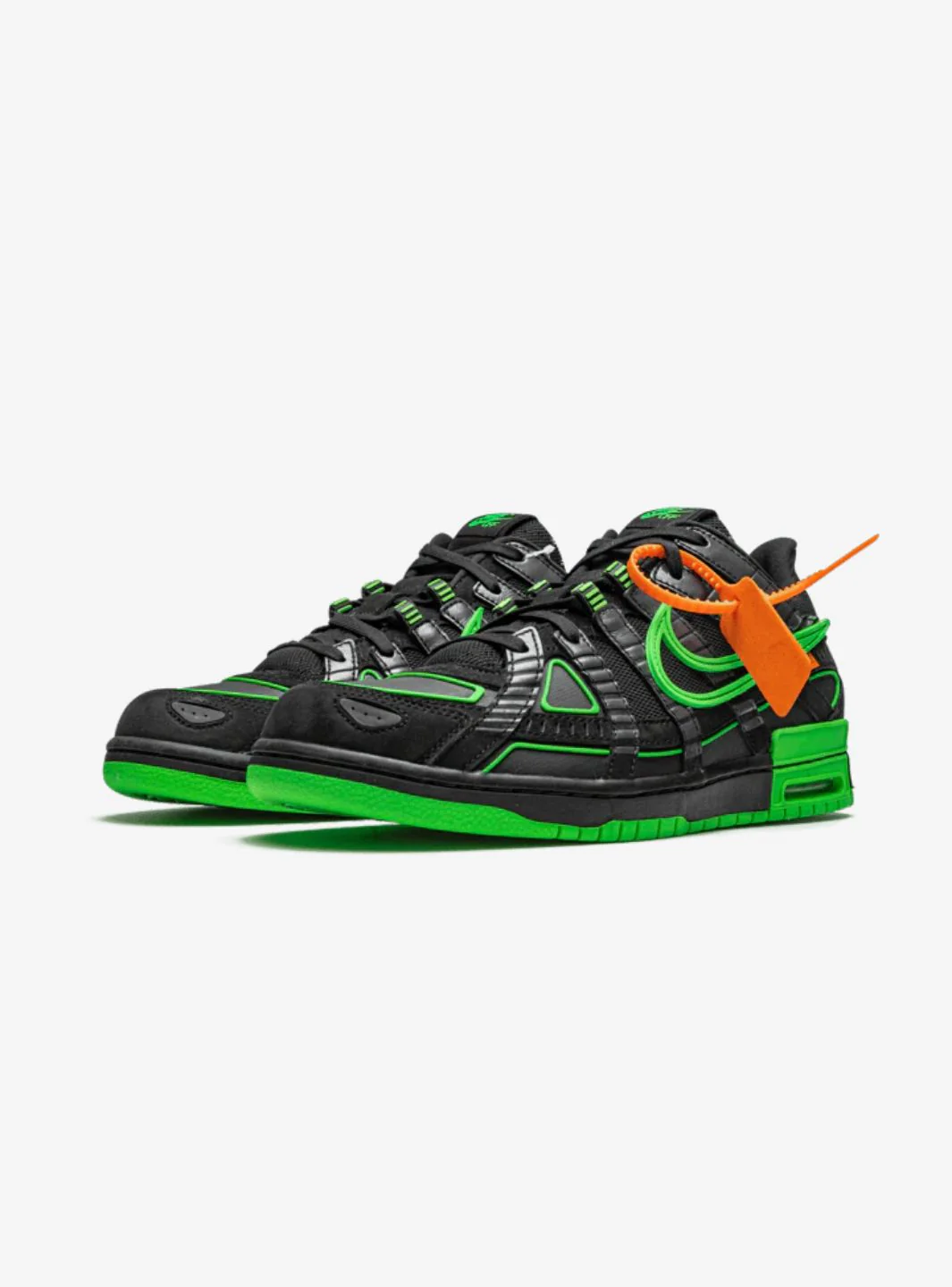 Nike Air Rubber Dunk Off-White Green Strike - Image 2