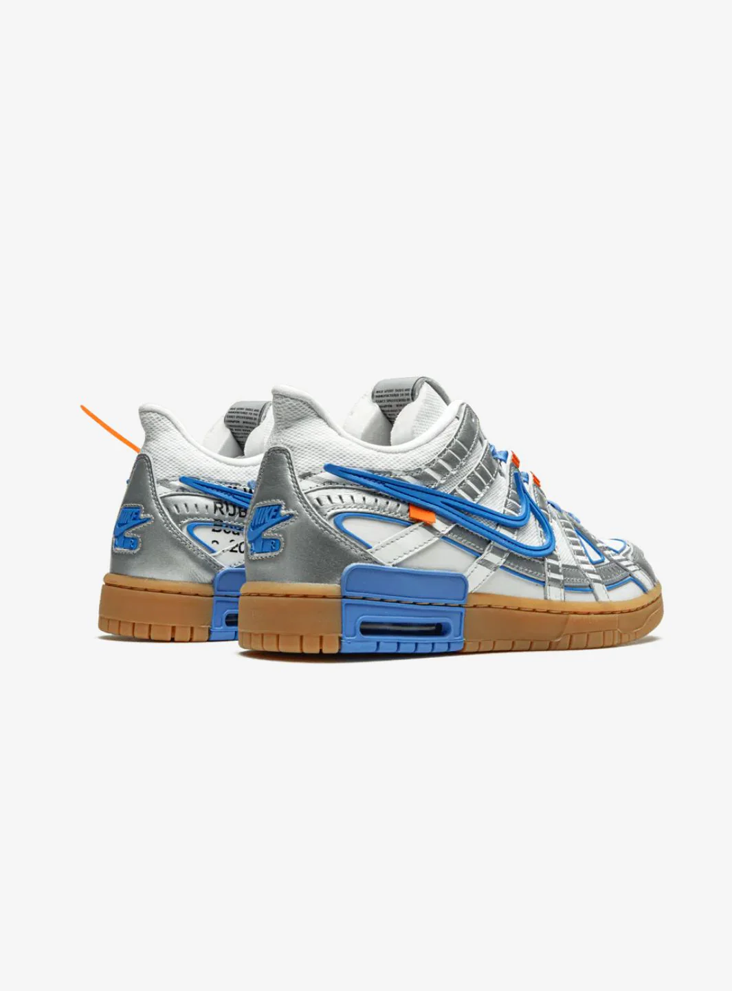Nike Air Rubber Dunk Off-White UNC - Image 3