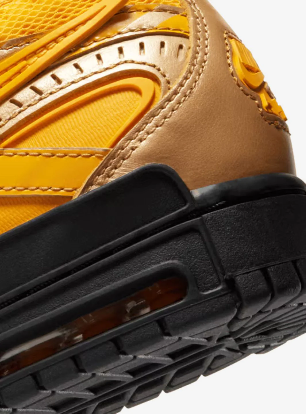 Nike Air Rubber Dunk Off-White University Gold - Image 6