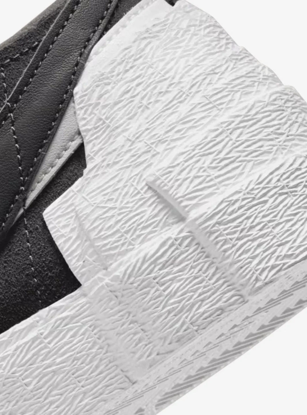 Nike Blazer Low Sacai Iron Grey - Image 5