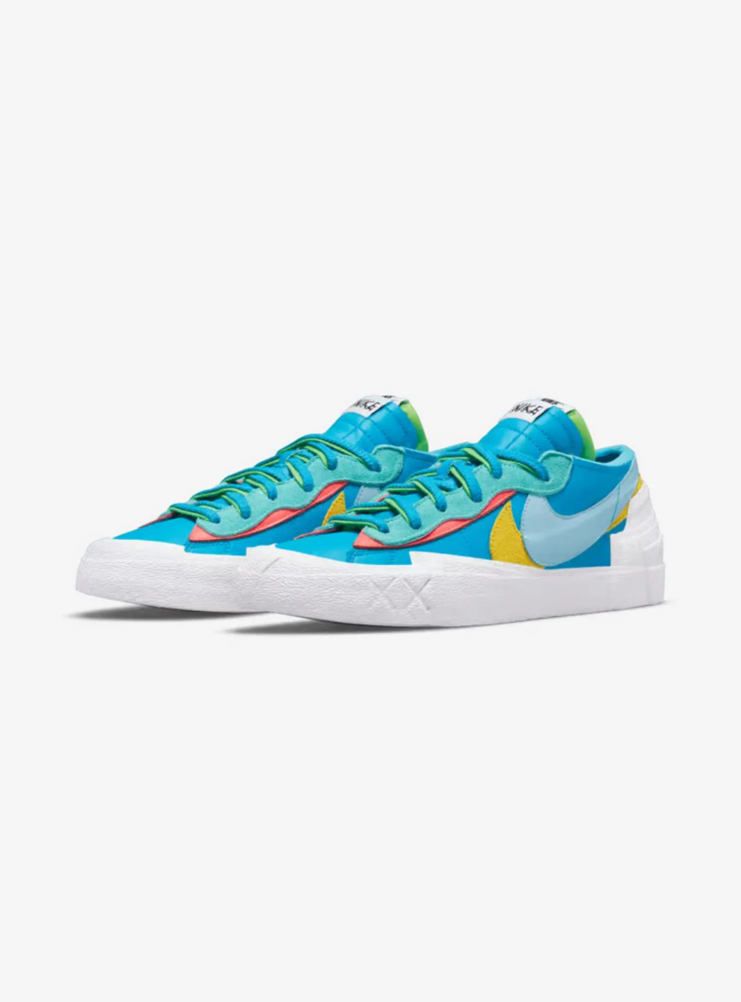 Nike Blazer Low Sacai KAWS Neptune Blue - Image 2