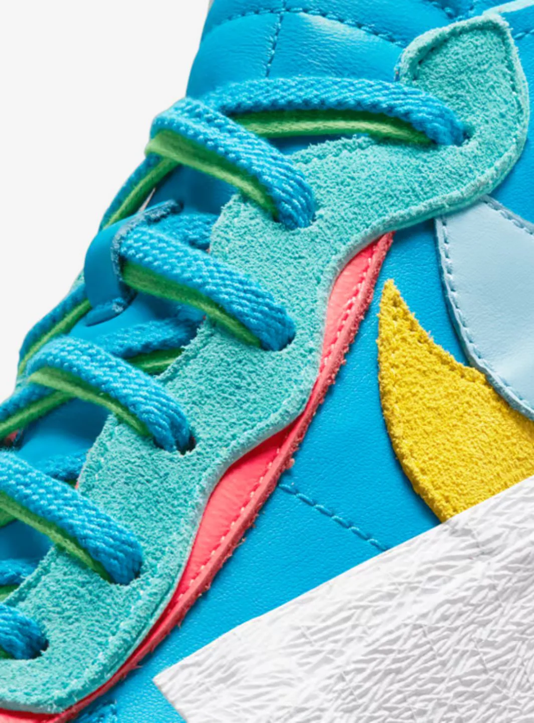 Nike Blazer Low Sacai KAWS Neptune Blue - Image 8