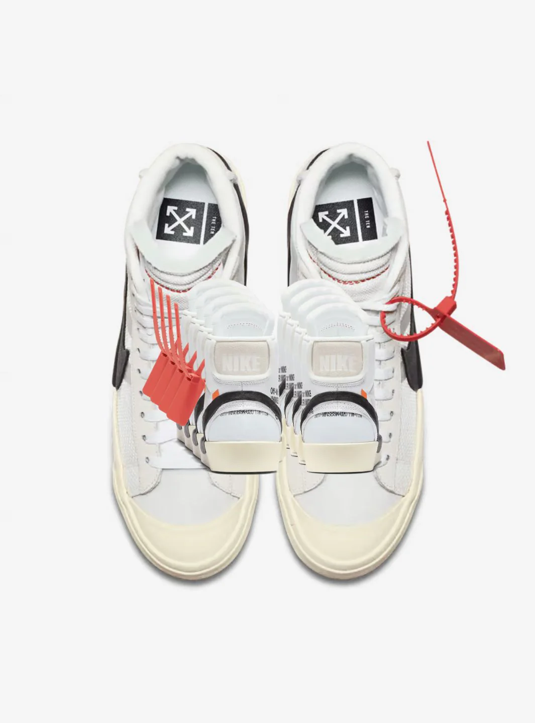 Nike Blazer Mid Off-White - Image 4